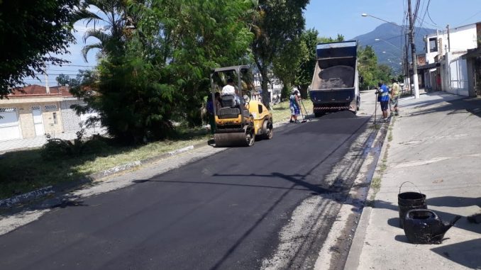 Avenida Central do Parque Continental é recapeada