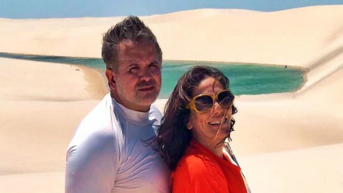 Atriz Glória Pires homenageia o marido internado com Covid-19