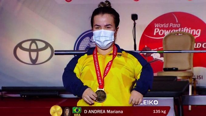 Halterofilismo: Brasil ganha 2º ouro e 1ª prata em evento paralímpico