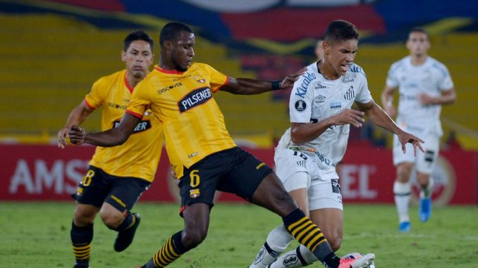 Santos cai na Libertadores após derrota para Barcelona de Guayaquil