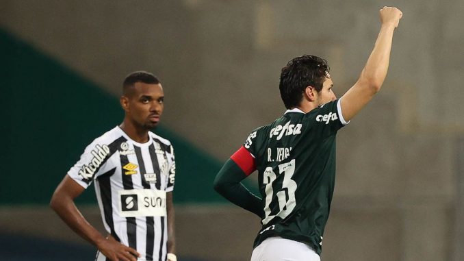 Palmeiras bate Santos e deslancha em 1º lugar no Grupo C do Paulistão
