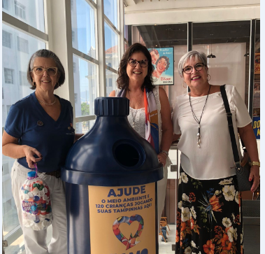 Shopping Parque Balneário inicia coleta de tampas plásticas