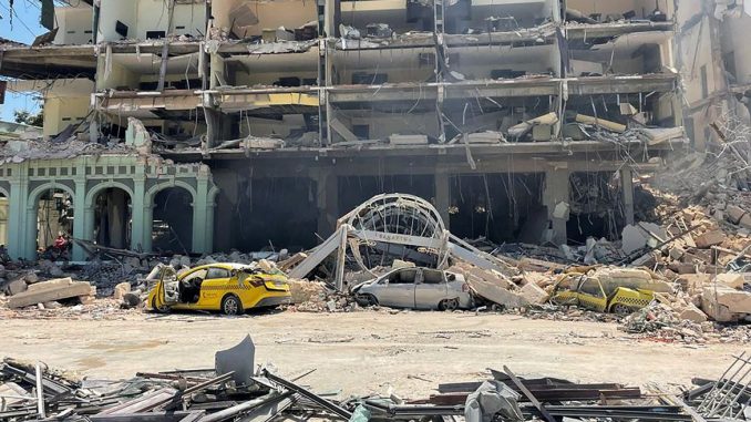 Explosão em hotel no centro de Havana mata ao menos nove