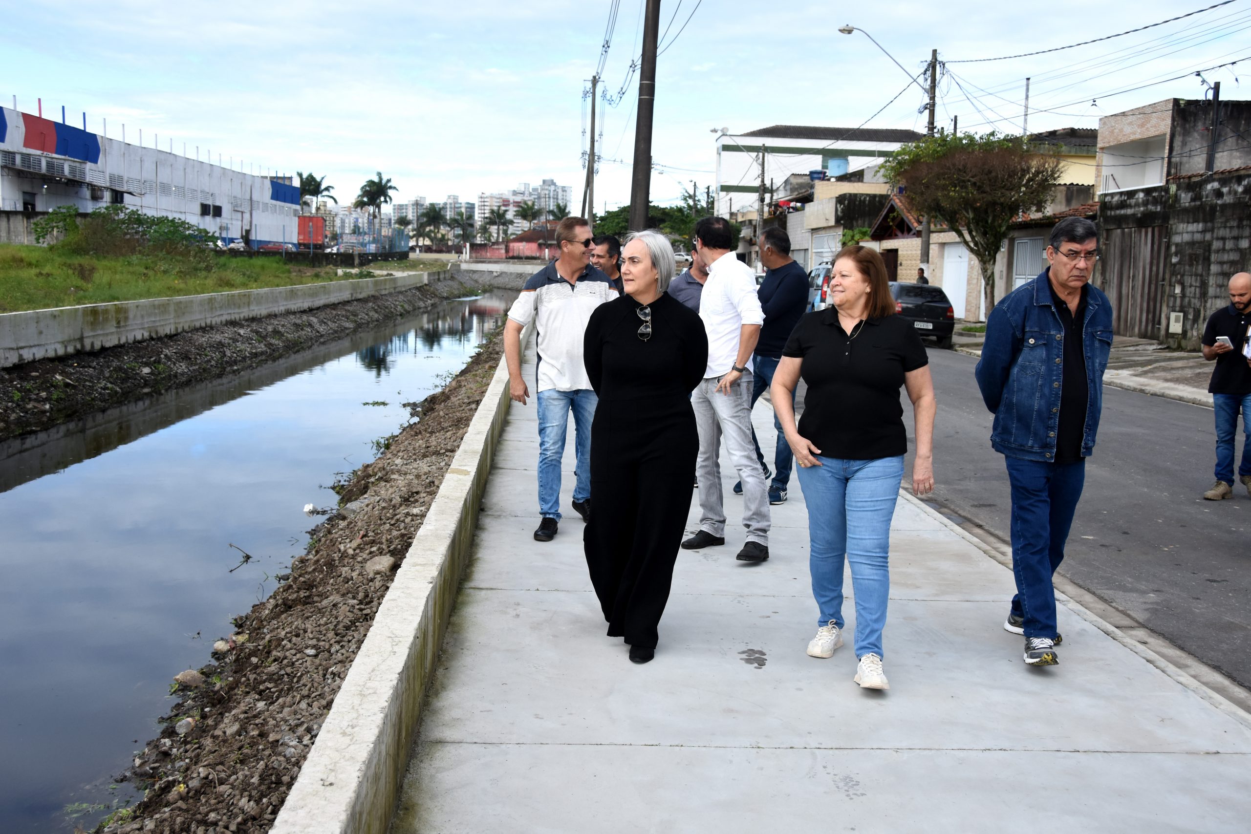 Melhorias urbanísticas marcam a revitalização do Canal Quietude em  Praia Grande