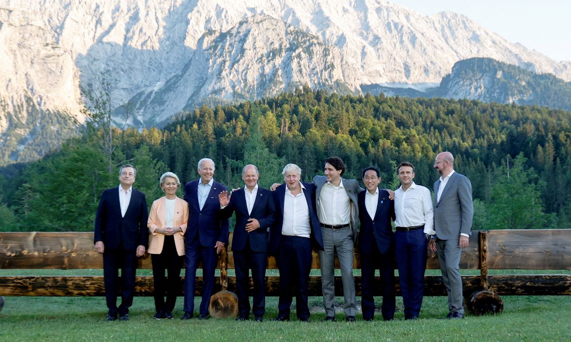 G7 arrecadará US$ 600 bi para alternativa ao Cinturão e Rota da China