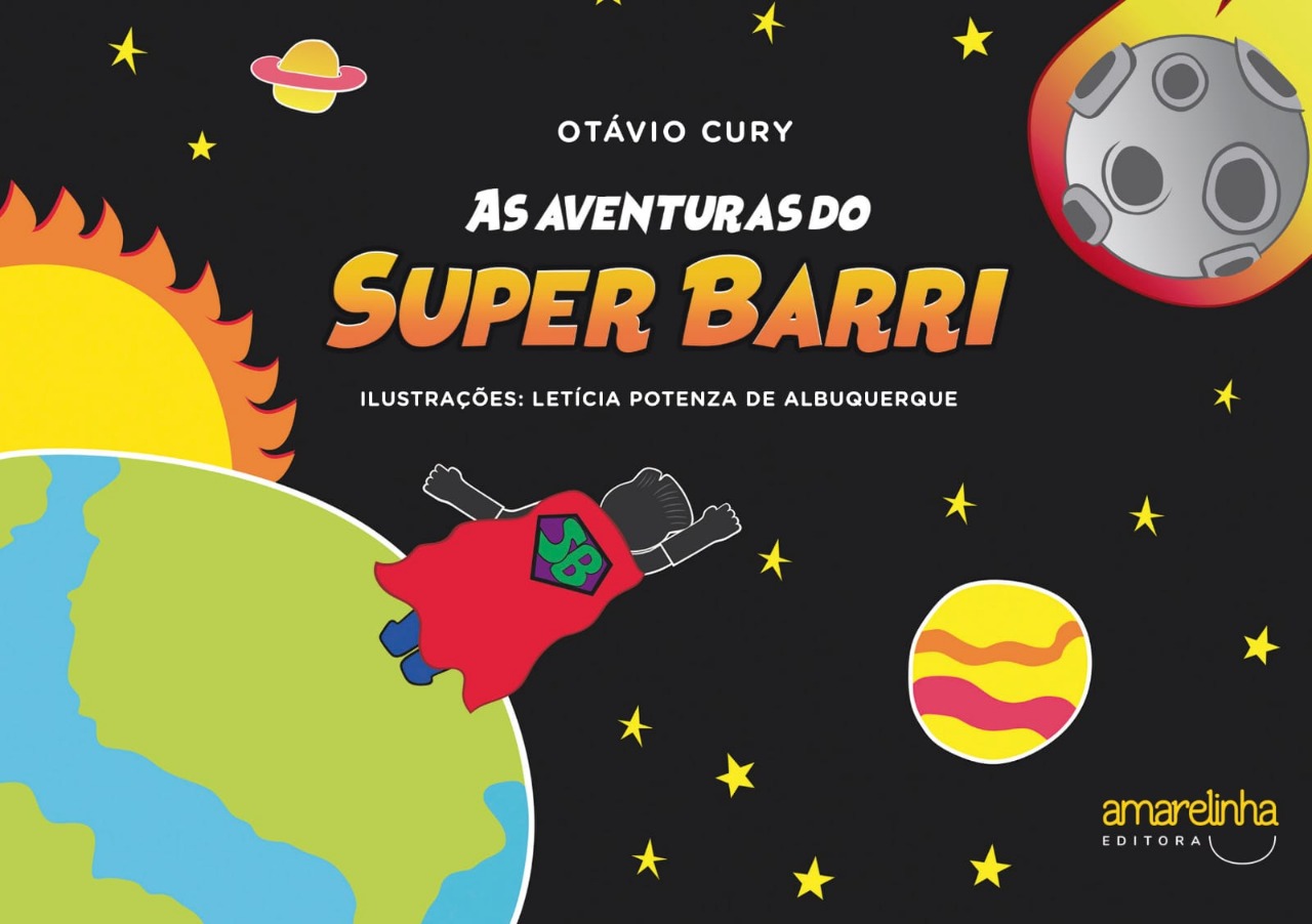 Aos 12 anos  jovem lança livro em Santos sobre um super-herói diferente