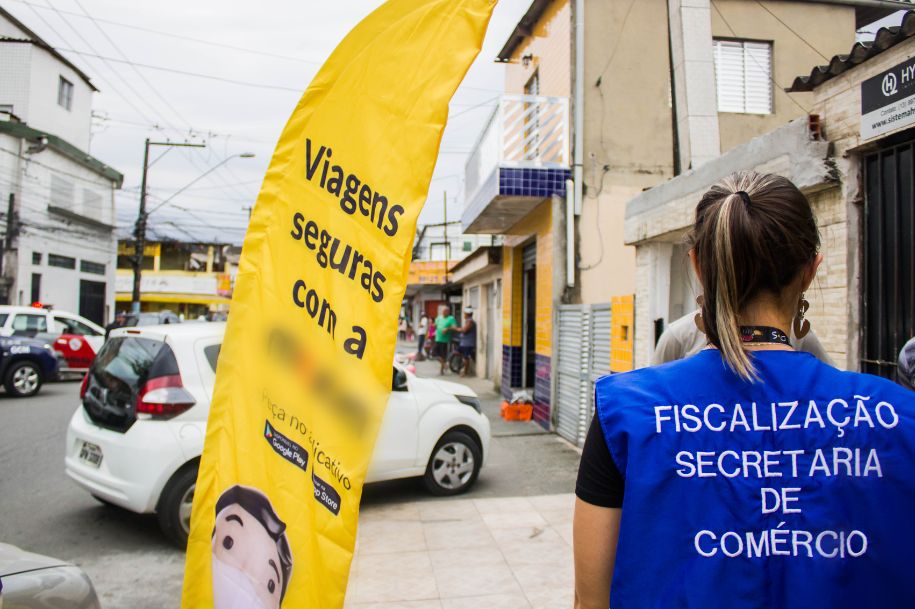 Prefeitura de São Vicente determina fechamento imediato de escritório de aplicativo de transporte