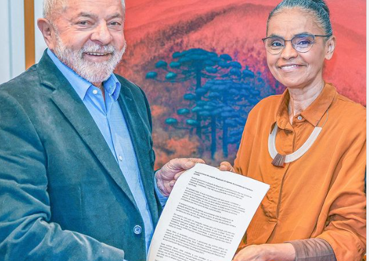 Lula e Marina se encontram e conversam sobre um Brasil "mais sustentável"