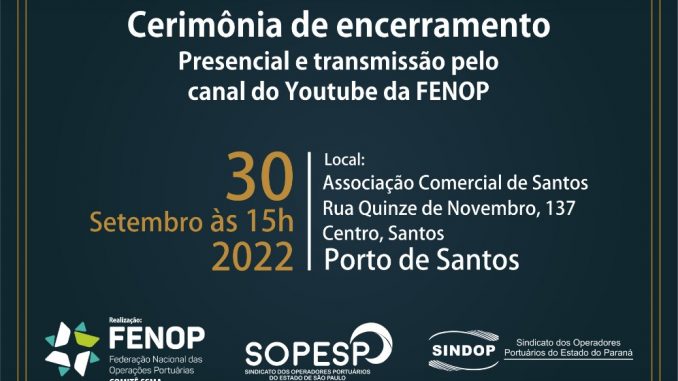 SOPESP participa da 1ª Semana Nacional de Segurança e Saúde do Trabalho Portuário