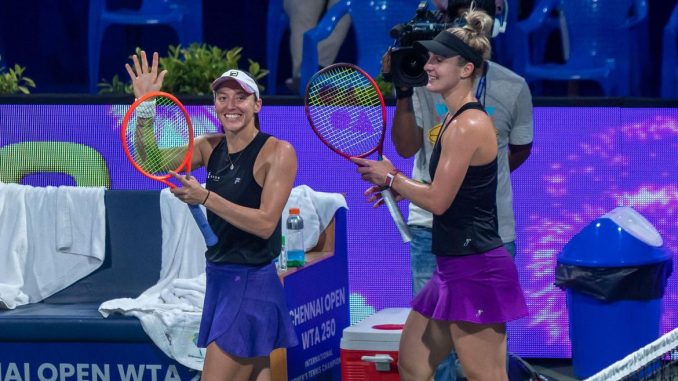 Luisa Stefani se classifica à final de duplas de WTA 250 na Índia