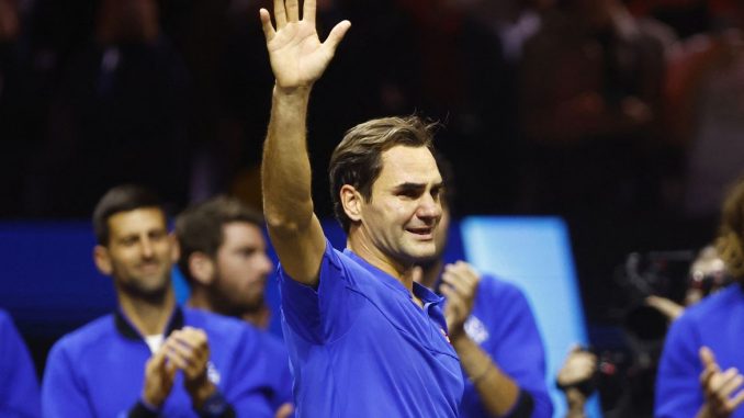 Roger Federer encerra sua vitoriosa carreira no tênis