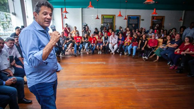 Haddad recebe apoio de vereadores da Baixada Santista