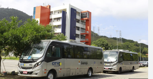 Guarujá entrega nesta quinta-feira (9) o primeiro ônibus de grande porte 100% elétrico da região
