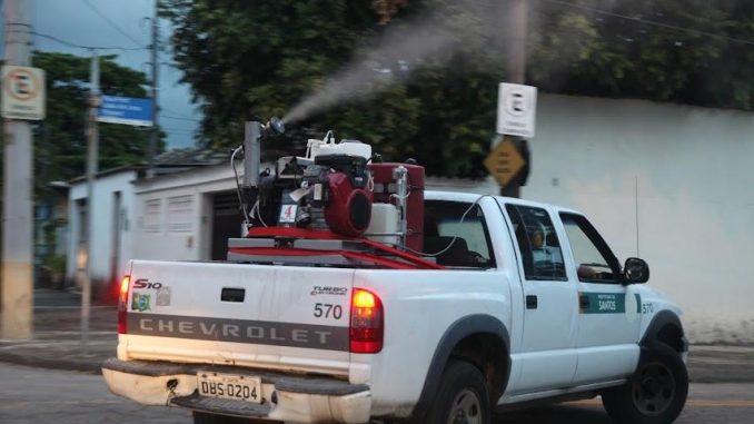Centro de Santos terá aplicação de inseticida contra Aedes aegypti nesta quinta-feira