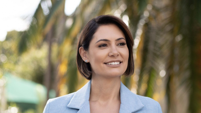 Michelle Bolsonaro estará em Joao Pessoa neste sábado (15) evento do PL Mulher