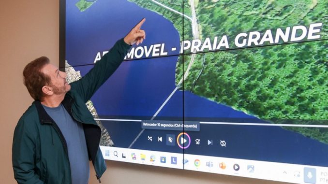 Projeto do Aeromóvel é apresentado à Prefeitura de Praia Grande