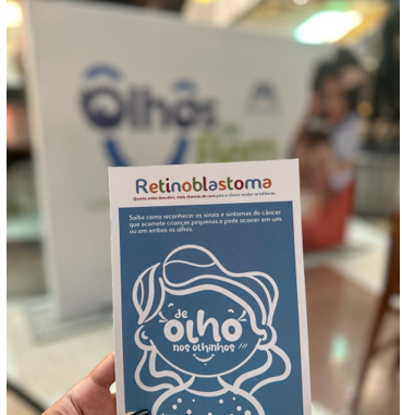 Praiamar Shopping recebe campanha de conscientização sobre o Retinoblastoma nesta sexta (12) e sábado (13)