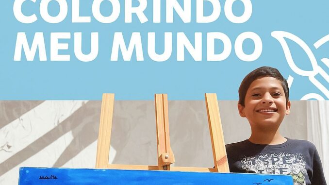 Exposição “Colorindo Meu Mundo” transforma arte em inclusão no Pátio Iporanga