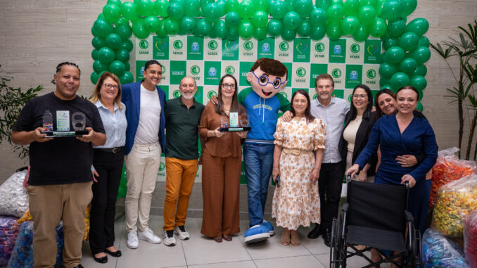 Exemplo sustentável e solidário: Gincana Verde arrecada 7 toneladas de tampas de garrafas pet