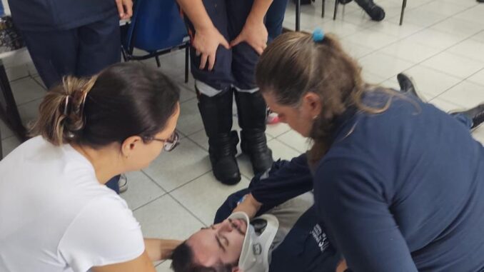 Equipes do SAMU e da UTS de Praia Grande realizam capacitação