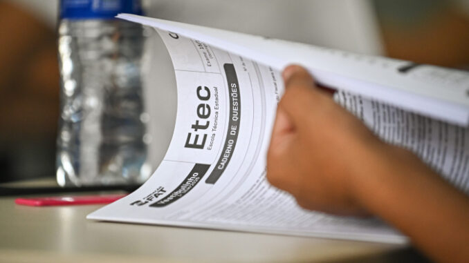 Inscrições abertas para o Vestibulinho das ETECs 2026 estão abertas